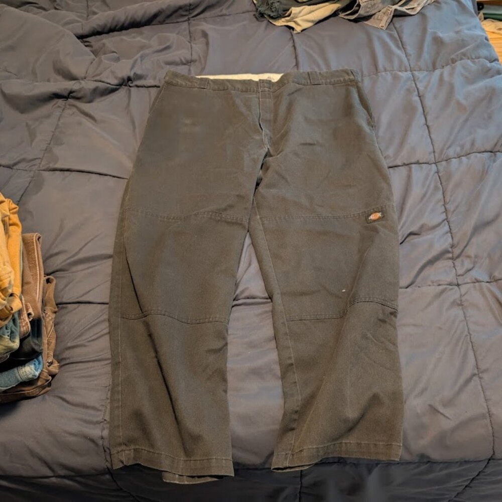 Dickies Black Double-Knee Pants